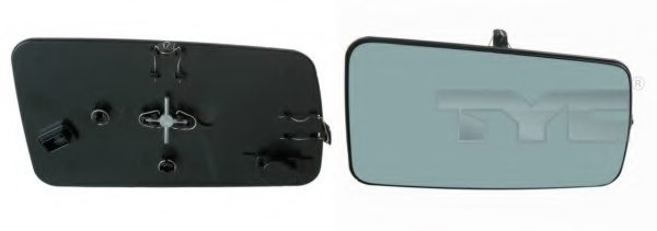 TYC 321-0078-1 Mirror Glass, outside mirror